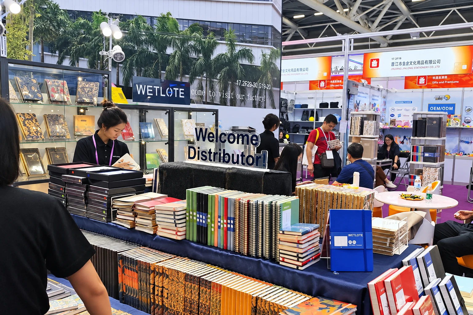 Cuadernos y productos de papeler&iacute;a en la Fase 2 de la Feria de Cant&oacute;n