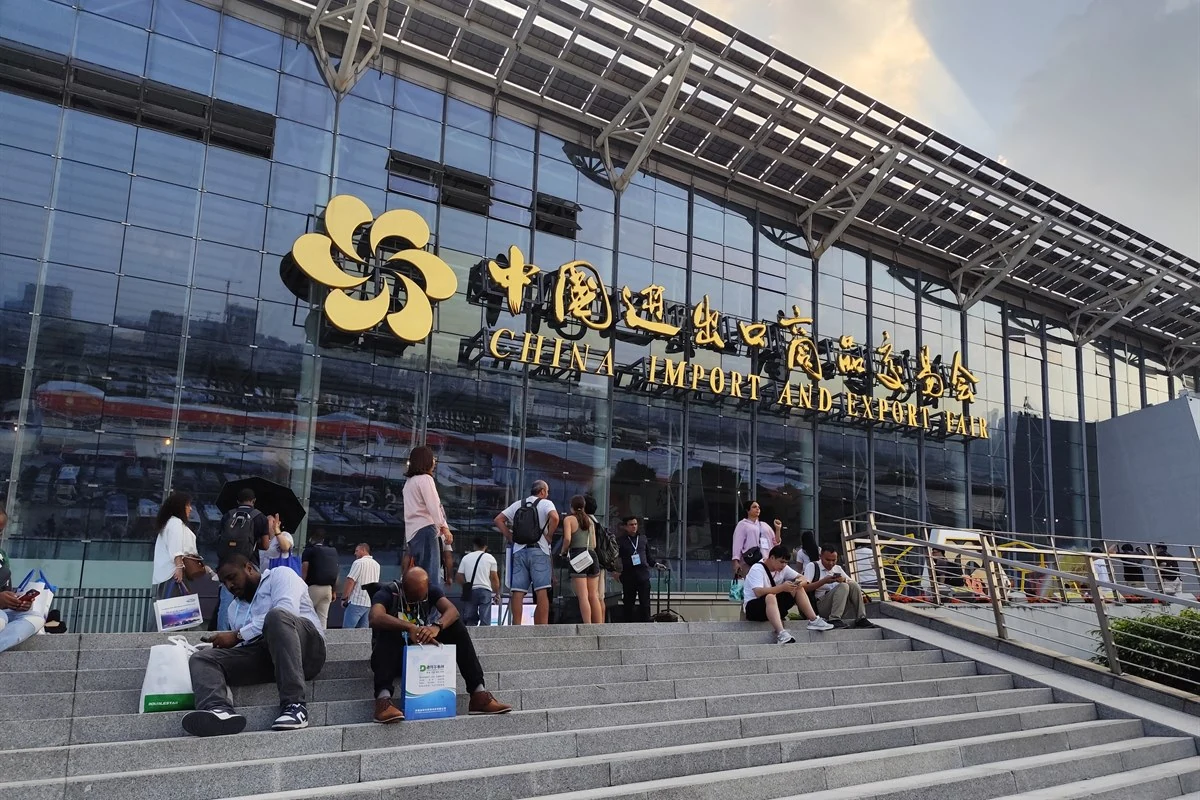 Entrada a la Feria de Cant&oacute;n en Guangzhou